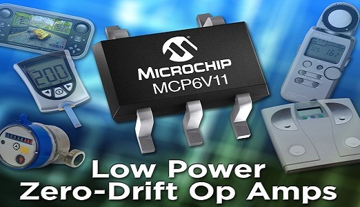 Nieuwe energiezuinige zero-drift opamps