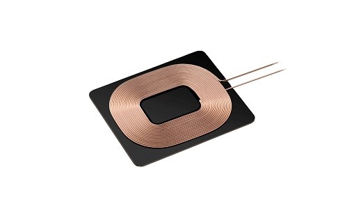 Dunste antennespoel voor draadloze energieoverdracht