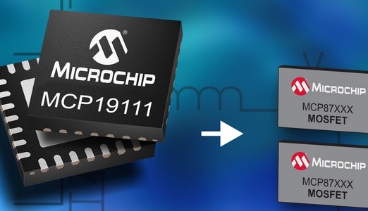 Eerste analoge voedingsregeling met geïntegreerde microcontroller