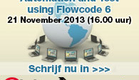 Elektor-webinar: Automation & Test Using Flowcode V6