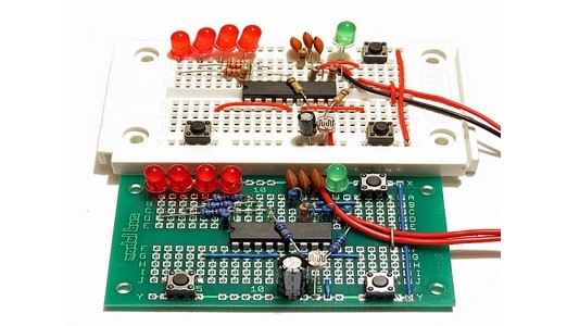 Breadboard-printplaat