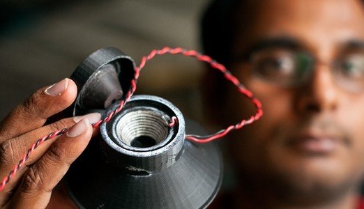 3D-printer produceert werkende luidspreker