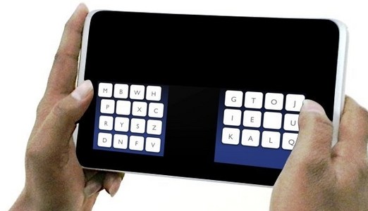 Nieuw toetsenbord voor touchscreens