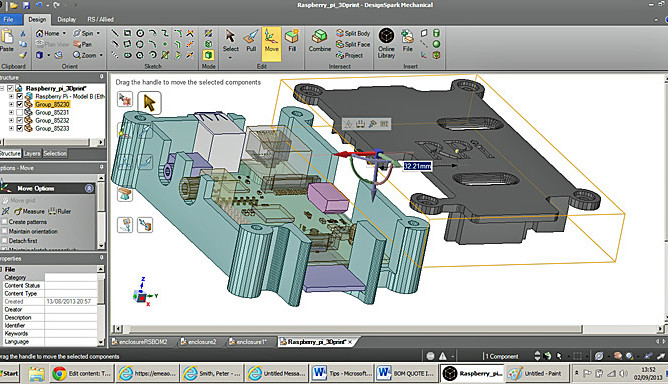 Gratis 3D-CAD-programma van RS Components