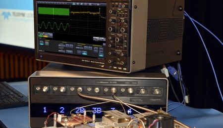 100 GHz real-time oscilloscoop in productie genomen