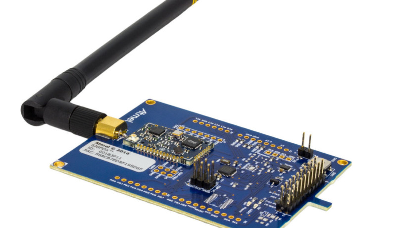 Sigfox-kit van Microchip met ATA8520x