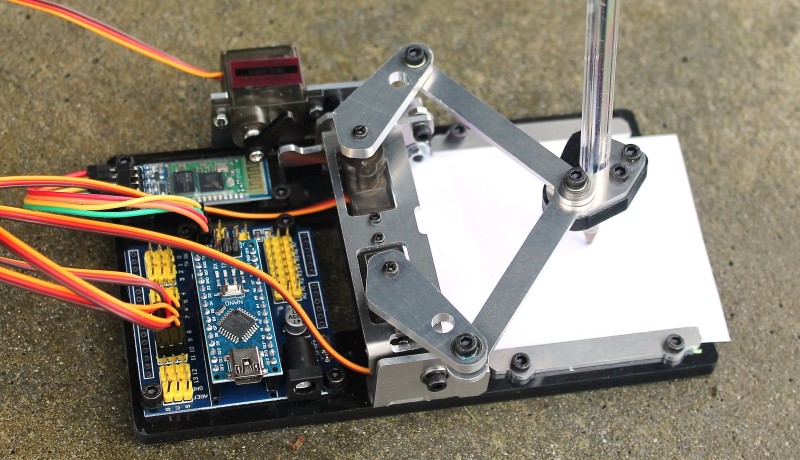 Arduino-gestuurde tekenrobot (review)