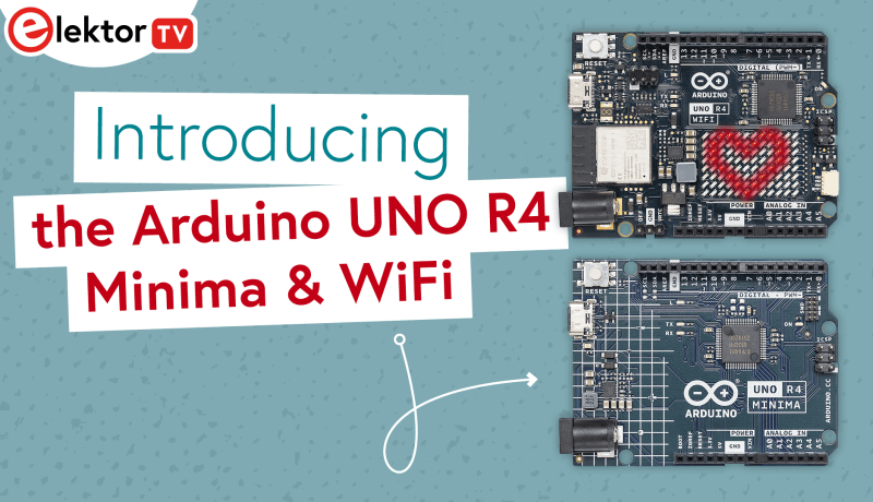 Maak kennis met de Arduino UNO R4 Minima & WiFi