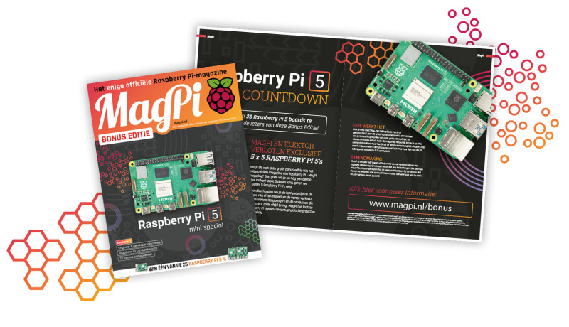 Download de gratis bonus editie van MagPi voor bestaande én nieuwe nieuwsbrieflezers!