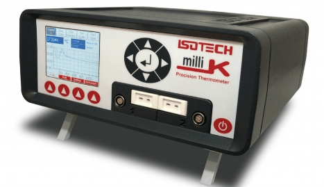 Isotech milliK: precisie thermometer, scanner, controller