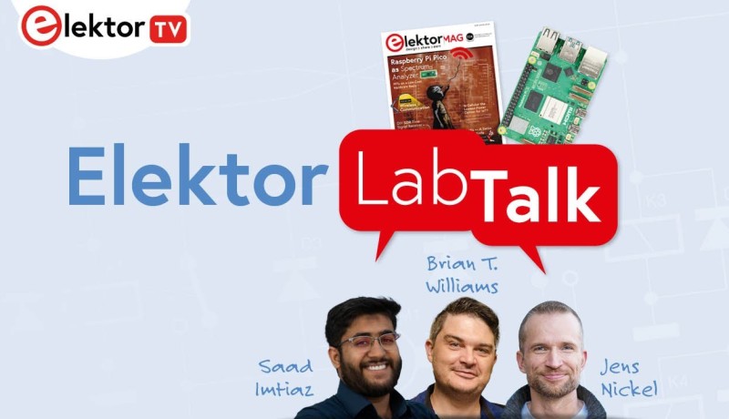 Elektor Lab Talk: Een ESP32 energiemonitor, draadloze innovatie, de RPi5 en meer