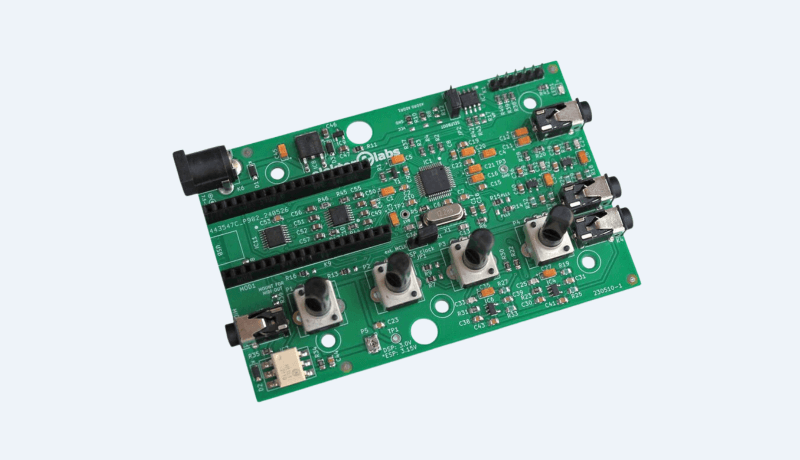 Overzicht van de Elektor Audio DSP FX Processor