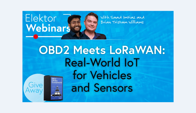 OBD2 ontmoet LoRaWAN – een IoT‑oplossing voor voertuigen