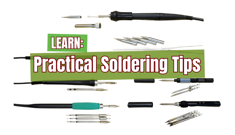 Praktische soldeertips rechtstreeks van de werkbank