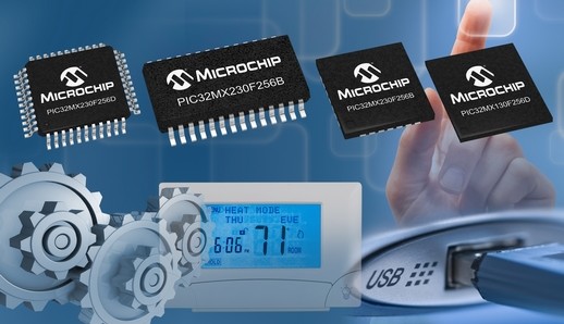 Nieuwe 32-bits microcontrollers van Microchip