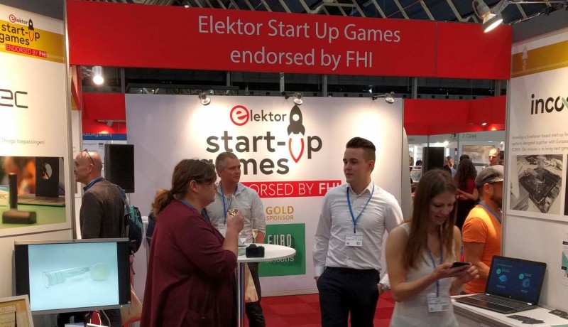 Video: de Elektor Start-up Games 2019 kort in beeld gebracht