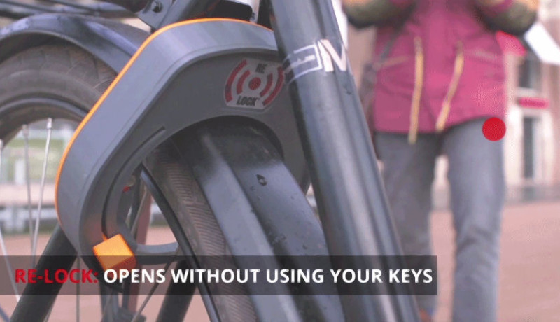 De Kamer elleboog aangrenzend Re-Lock: Automatisch fietsslot zonder sleutel | Elektor Magazine
