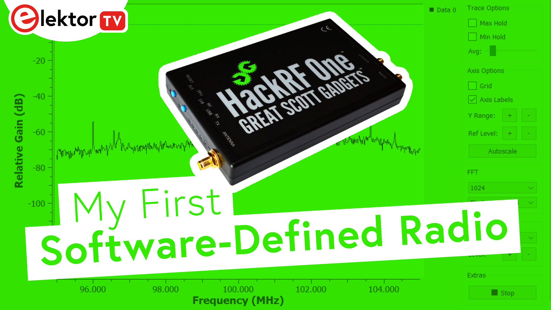 A Software-Defined Radio (SDR), 2019 Latest 1MHz-6GHz SDR Platform Software  Defined Radio Development Card with Metal Shell