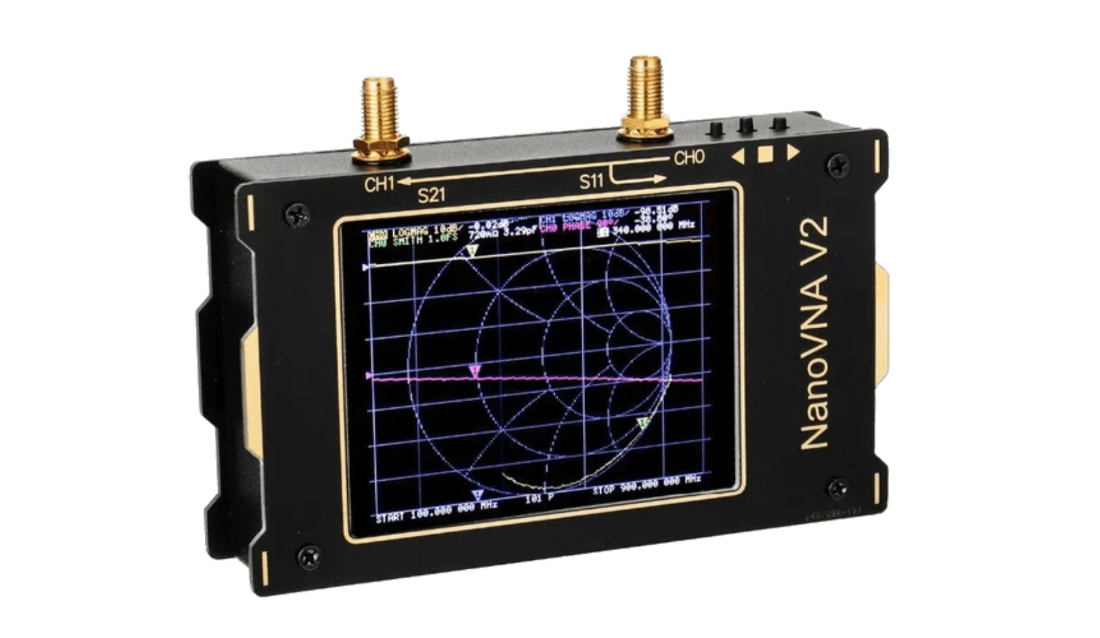 NanoVNA V2 Vector Network Analyzer - What Is It Worth? | Elektor Magazine