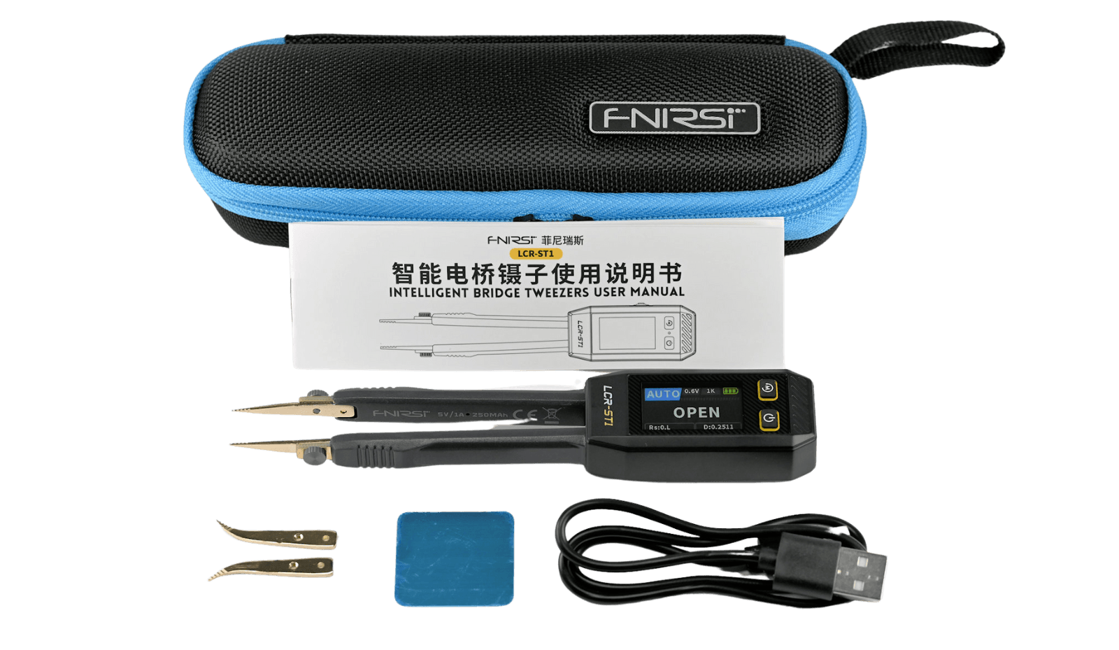 Fnirsi LCR-ST1 Smart LCR SMD Tweezers