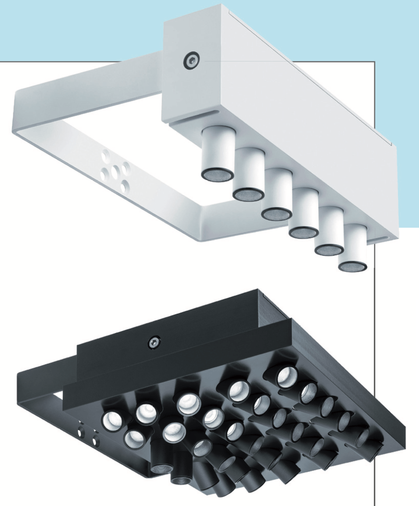 LED tubes with different beam characteristics