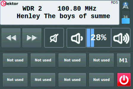 FM Radio with RDS