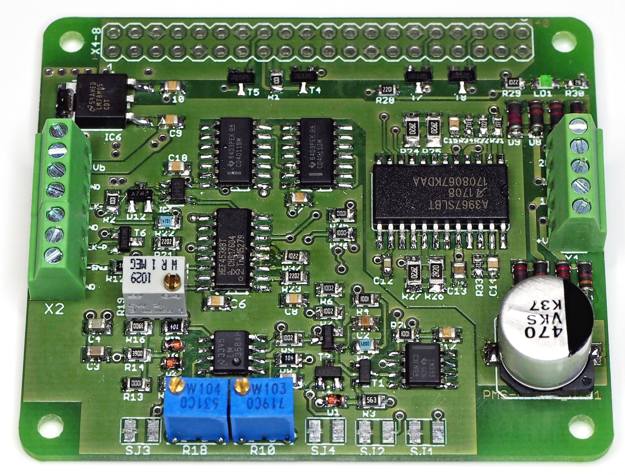 RPi Stepper Motor HAT with Anti-resonance