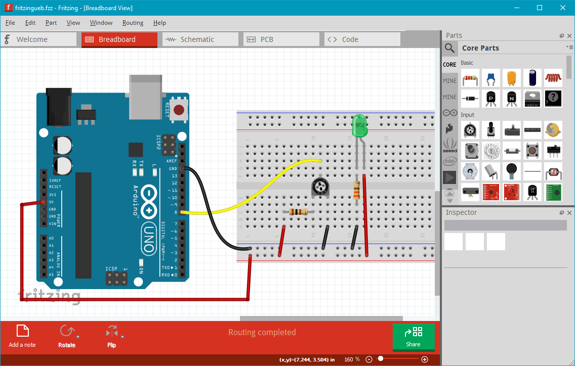 Breadboard Graphics with Fritzing