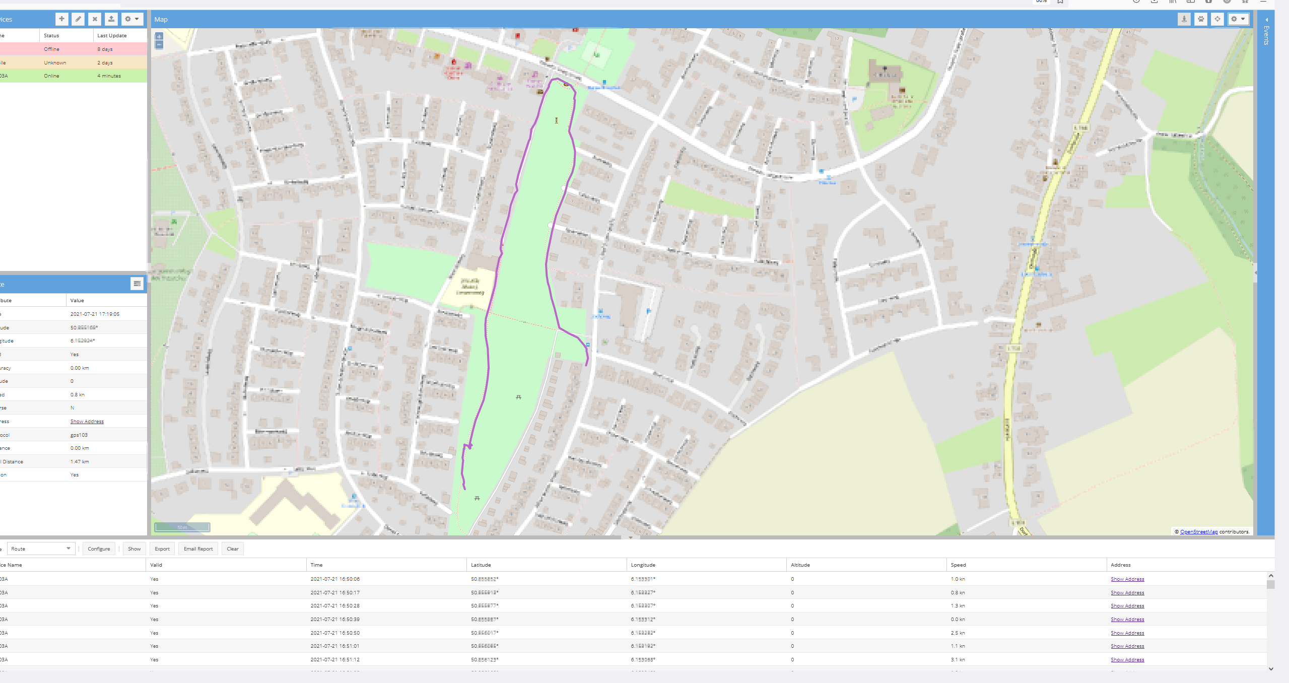 An Open-Source GPS Tracking Platform