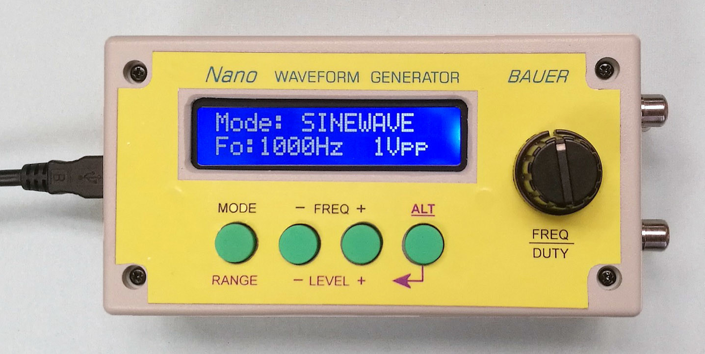 Arduino Nano Waveform Generator