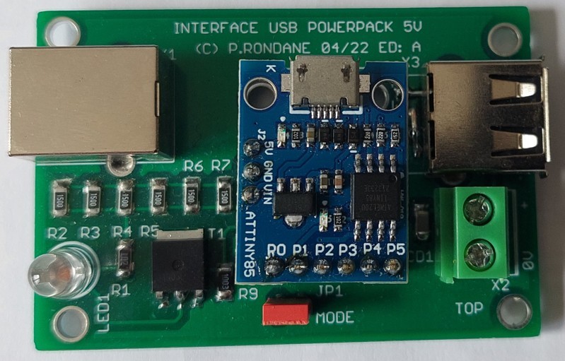 USB Battery Interface