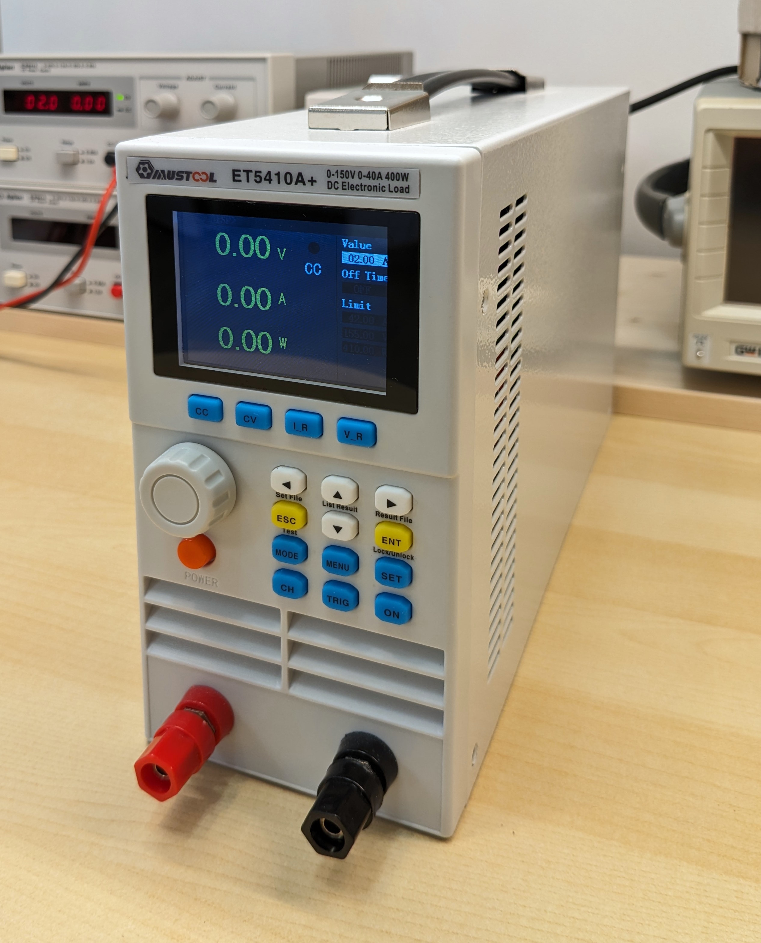 Improving the ET5410A+ DC load