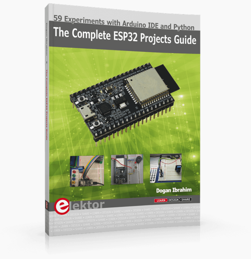Готовый проект на esp32 для espressif ide ESP32: A whole bunch of useful projects Elektor Magazine