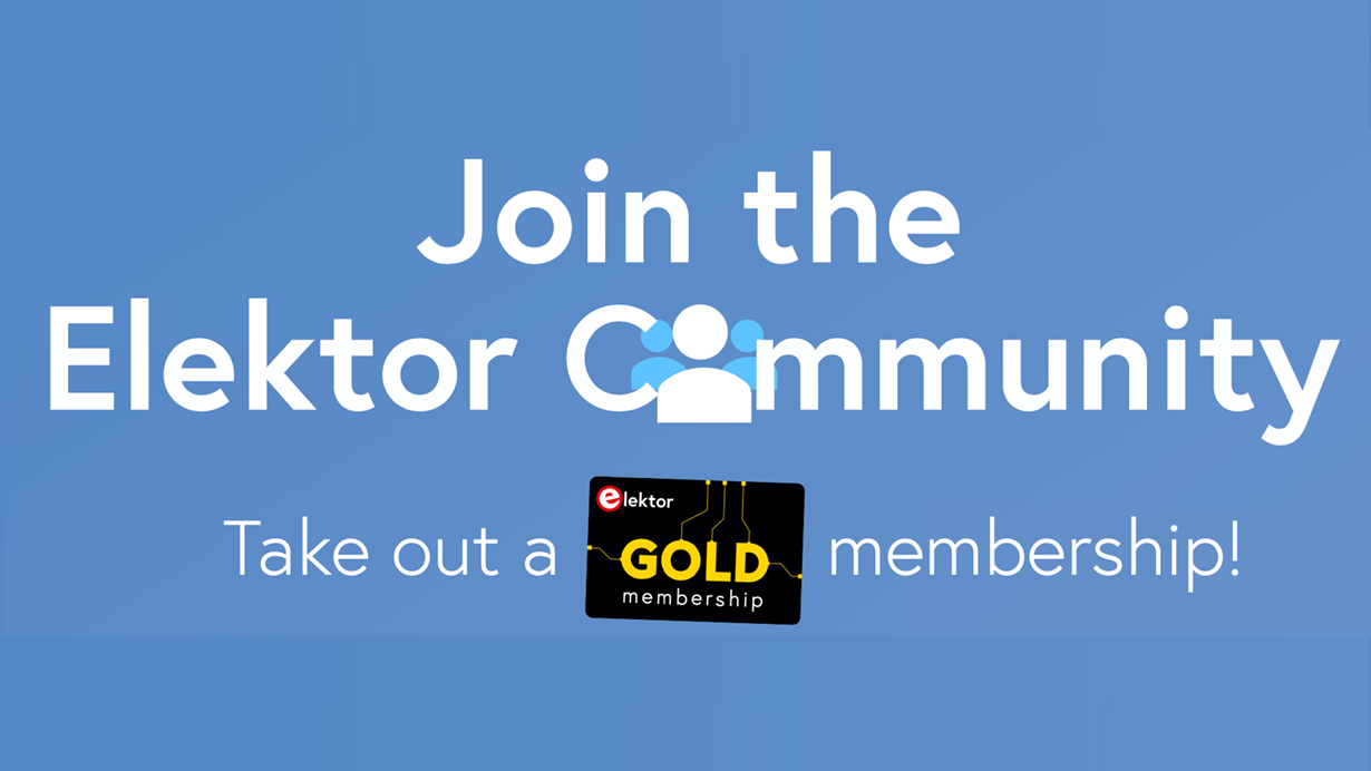 Join the Elektor Community