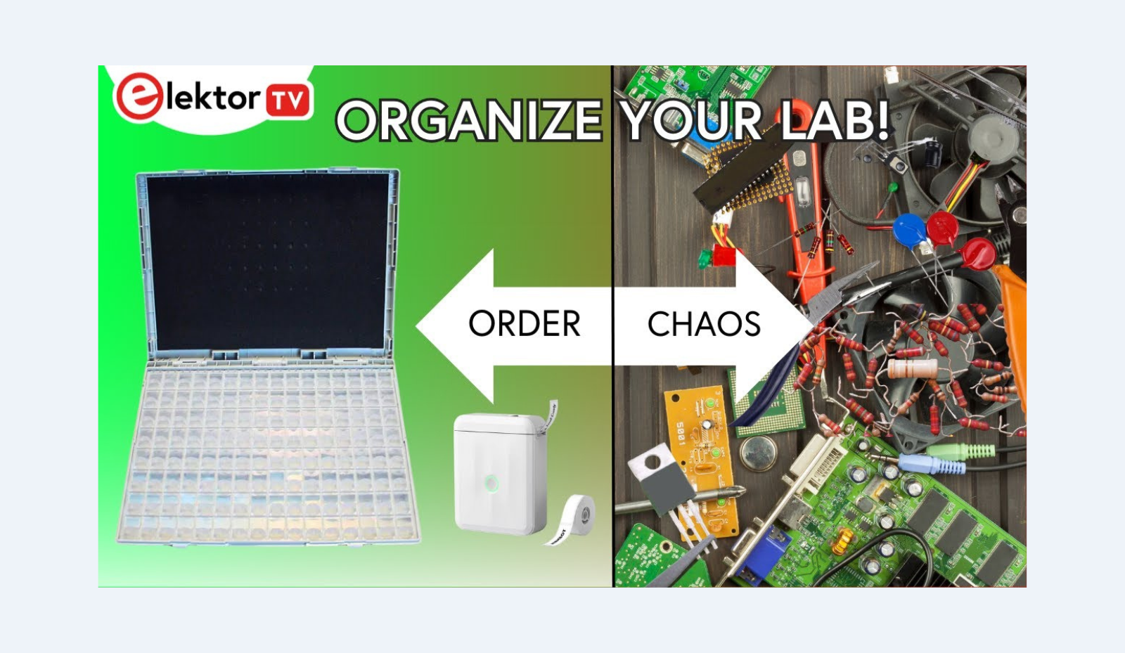 Organize Your Lab Like a Pro Elektor Magazine