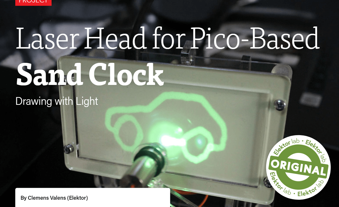 Laser Head for Pico-Based Sand Clock