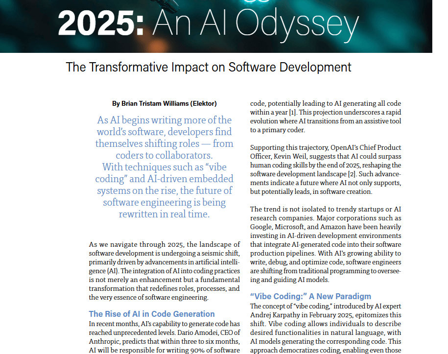 2025: An AI Odyssey