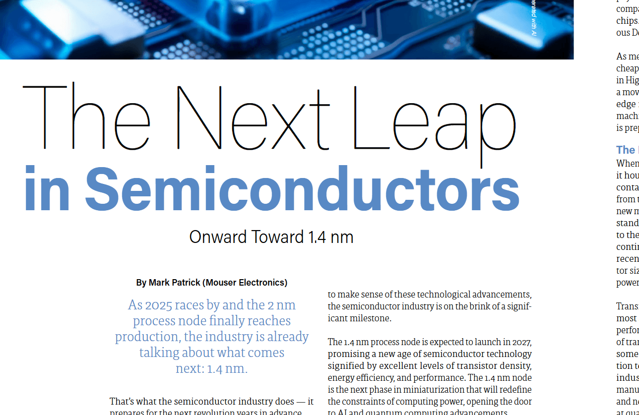 The Next Leap in Semiconductors
