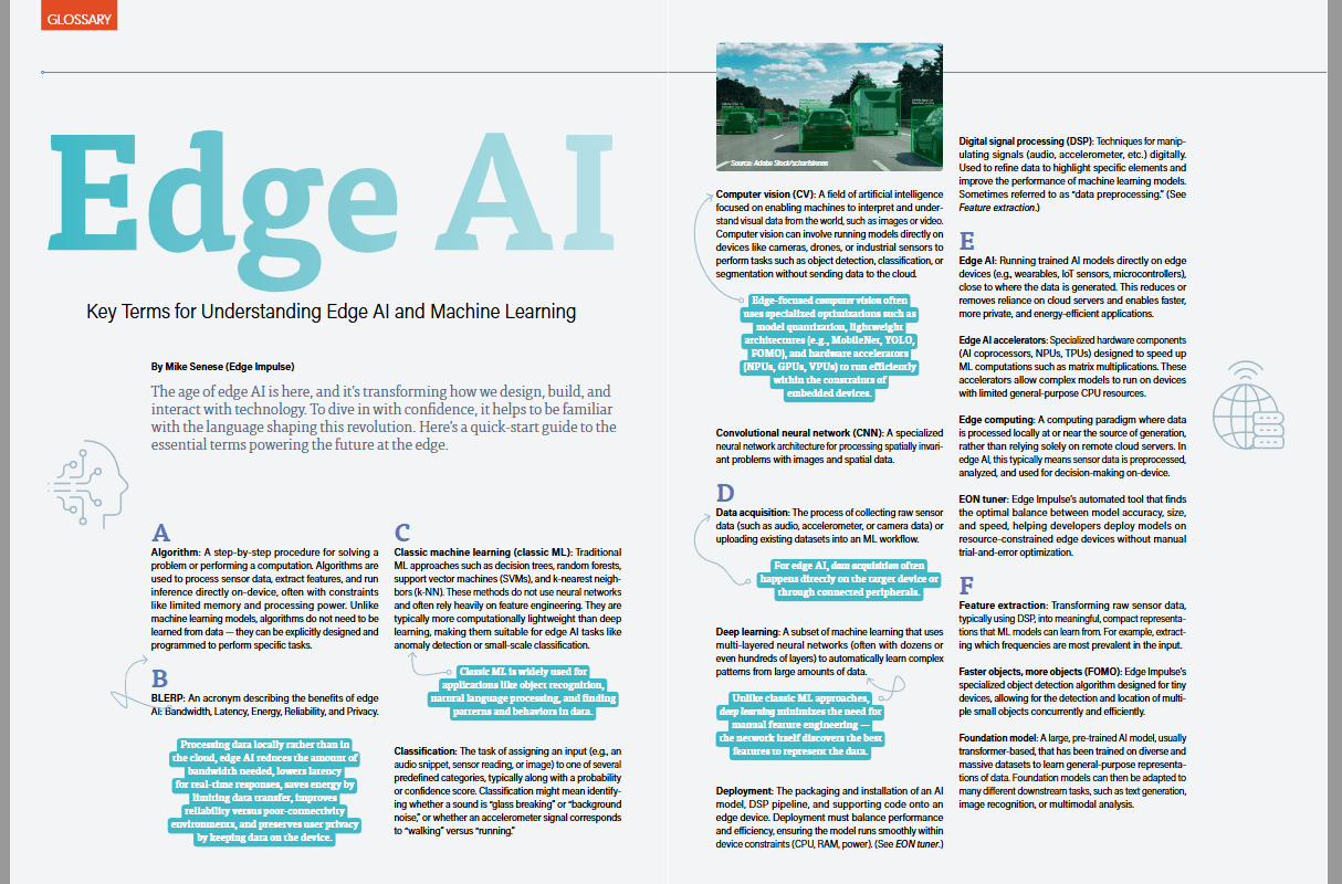Key Terms for Understanding Edge AI and Machine Learning