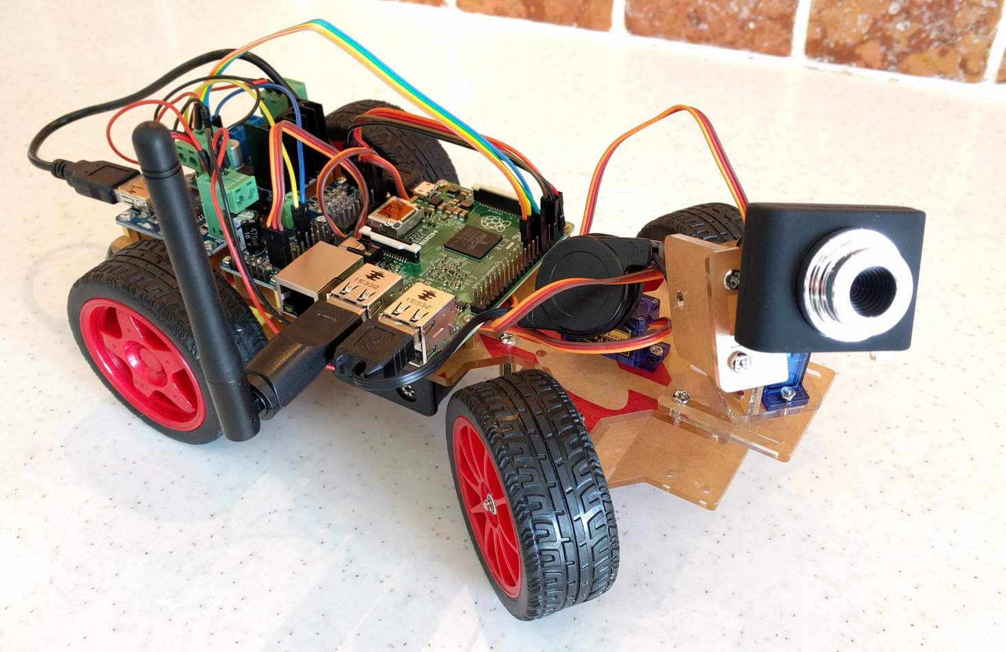 raspberry pi remote control car kit