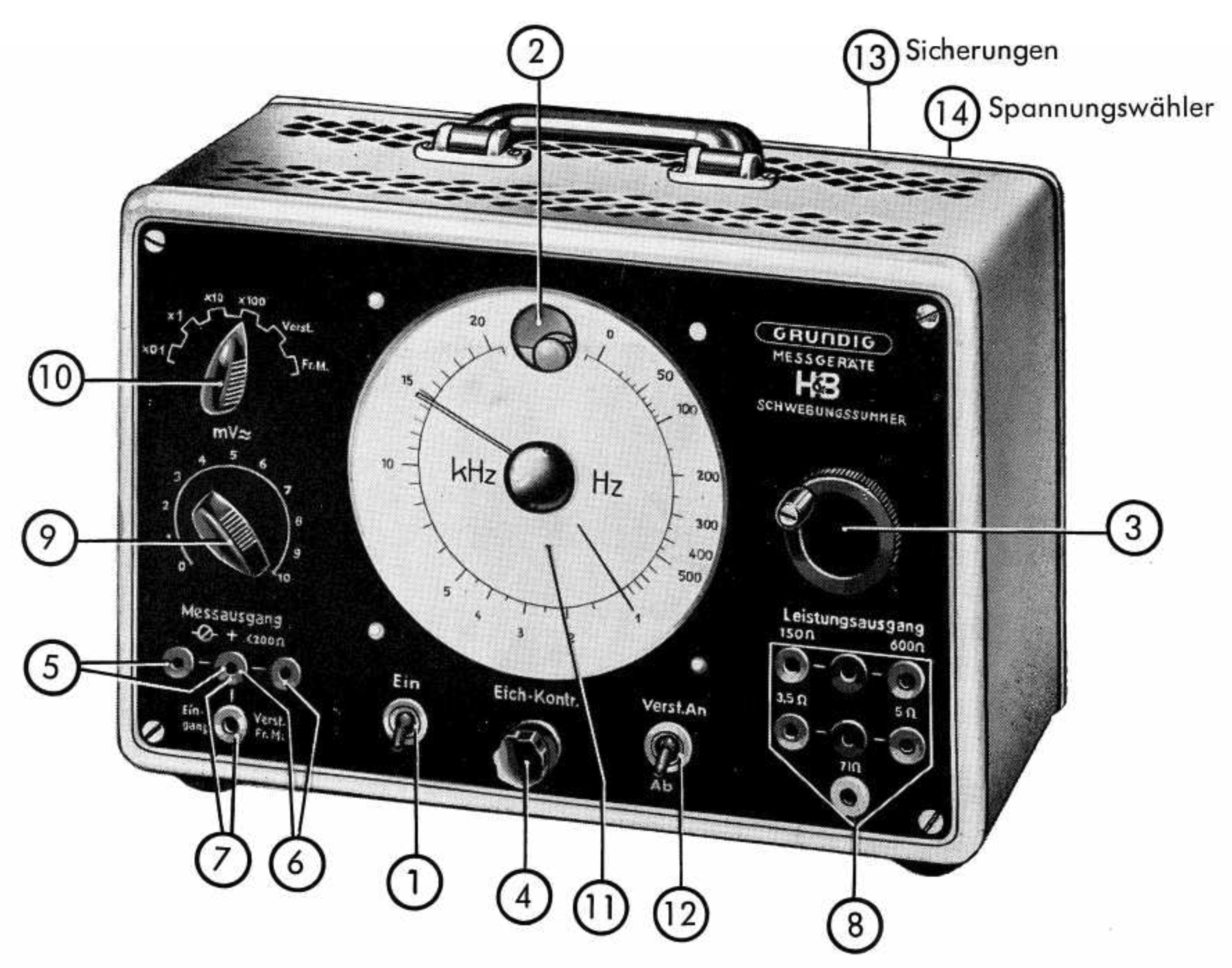 Model 295A beat frequency oscillator.