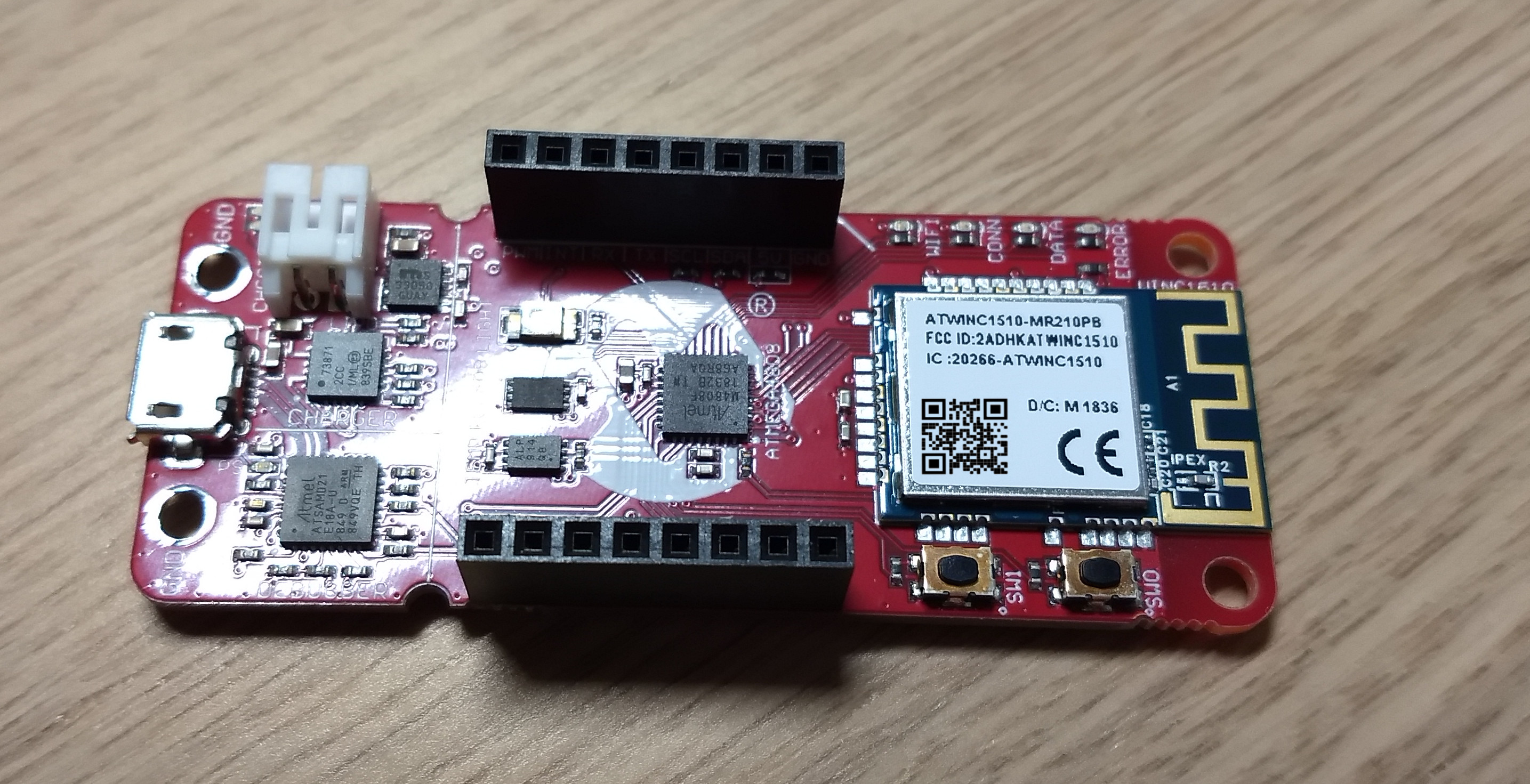  AVR-IoT WA Development Board