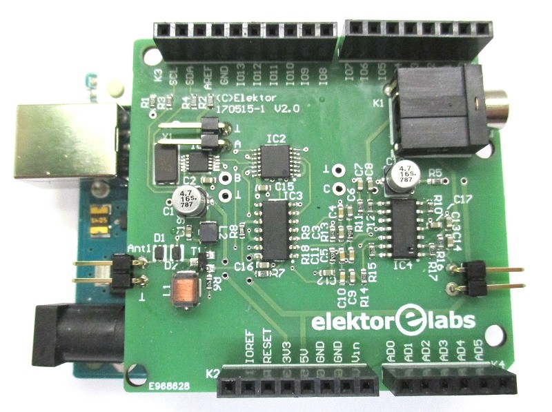 Elektor the SDR shield - PCB