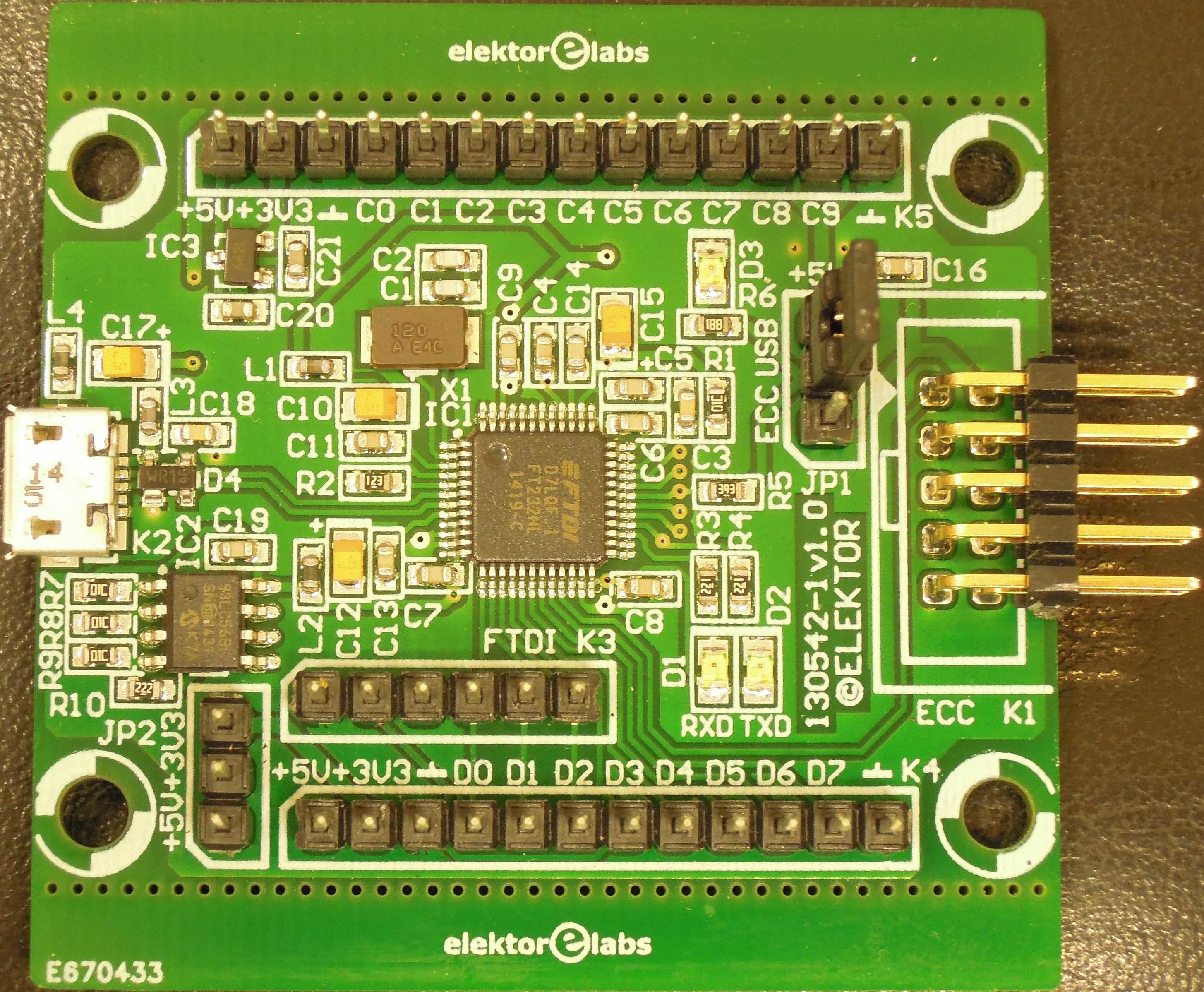 Multipurpose Ft H Usb Module Elektor Labs Elektor Magazine