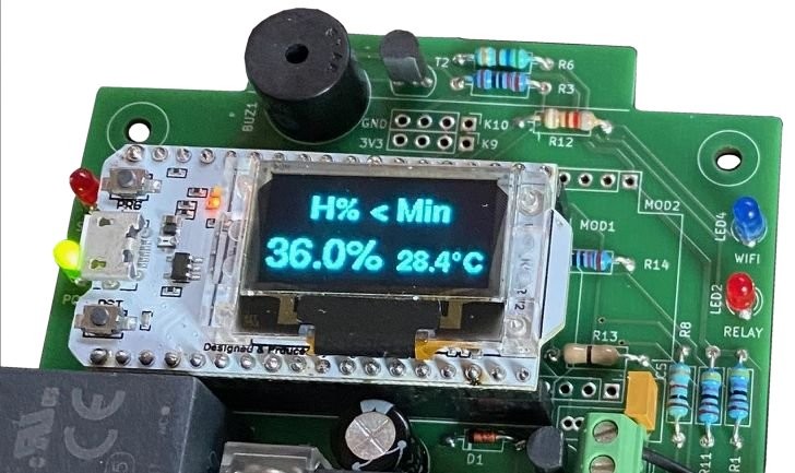 ESP32-verbundenes Thermostat