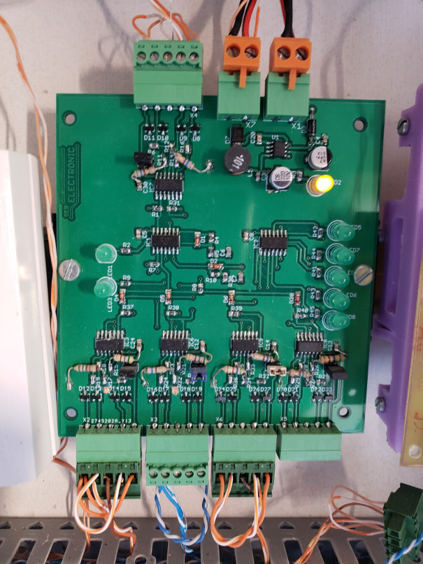 Ein Hub für RS-422 und RS-485