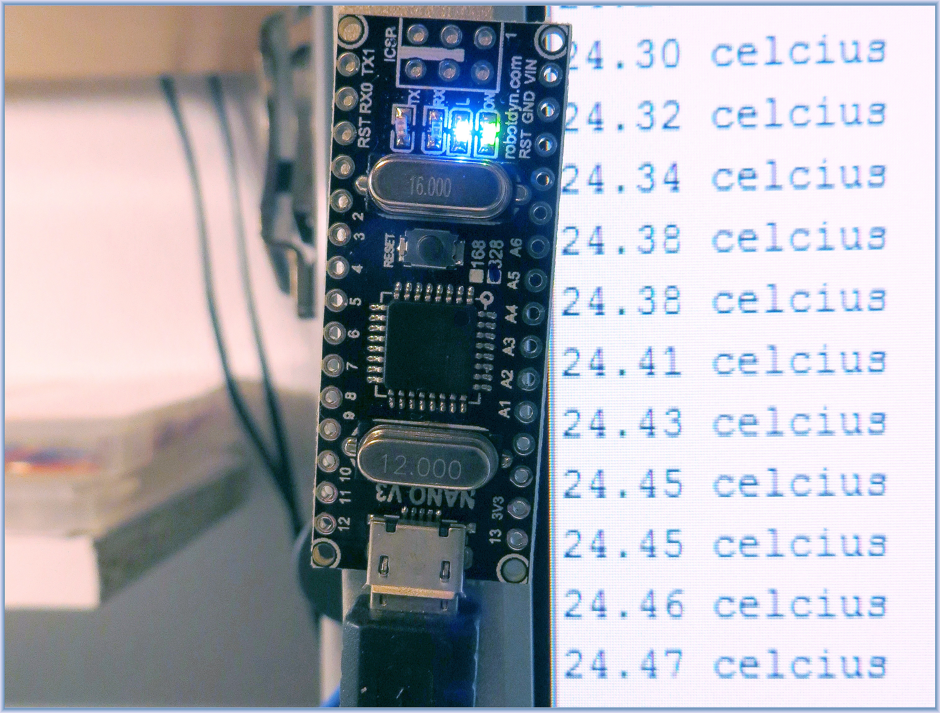 Luftstromdetektor (nur) mit Arduino