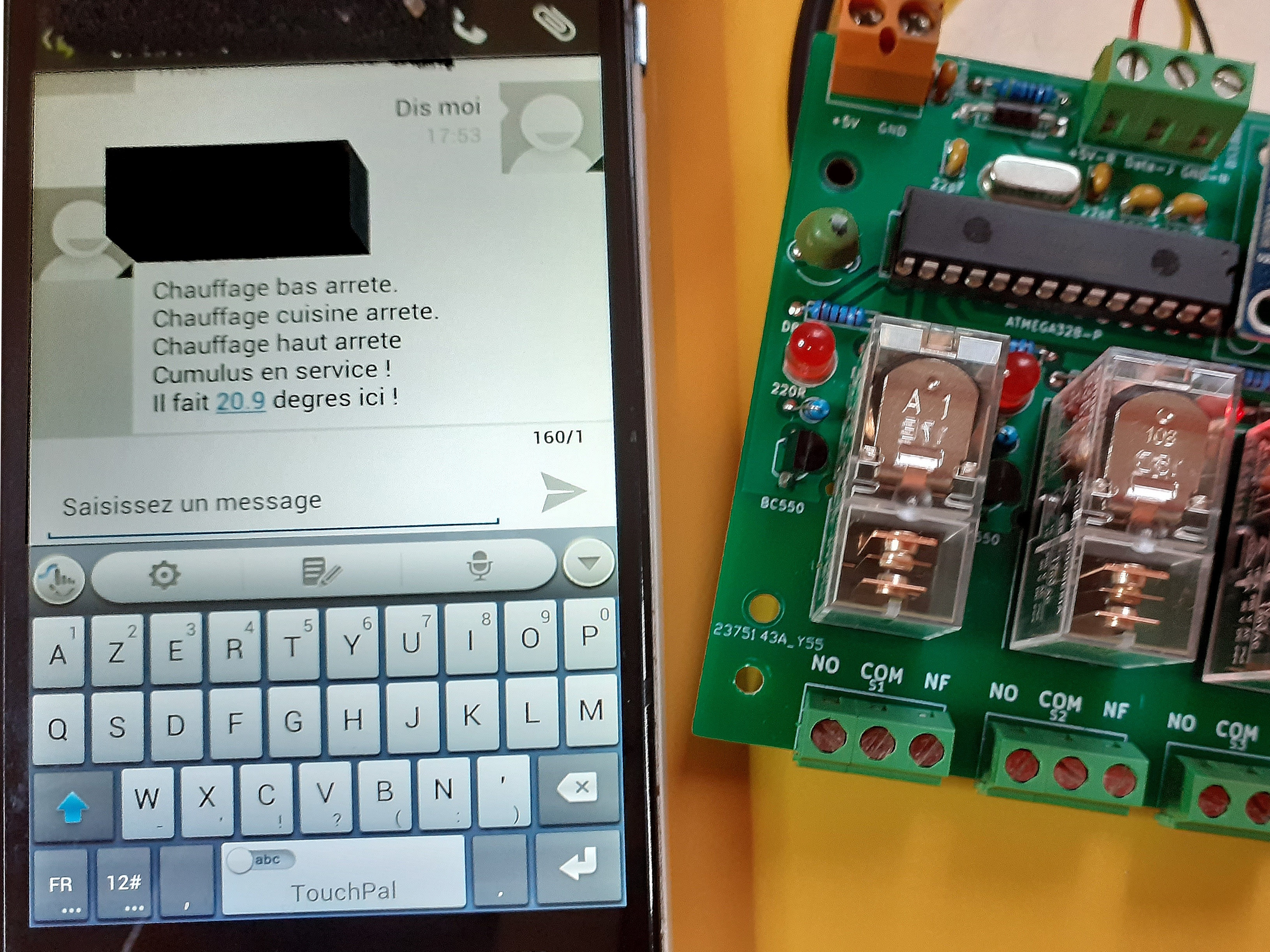4G-kompatible SMS-Fernbedienung