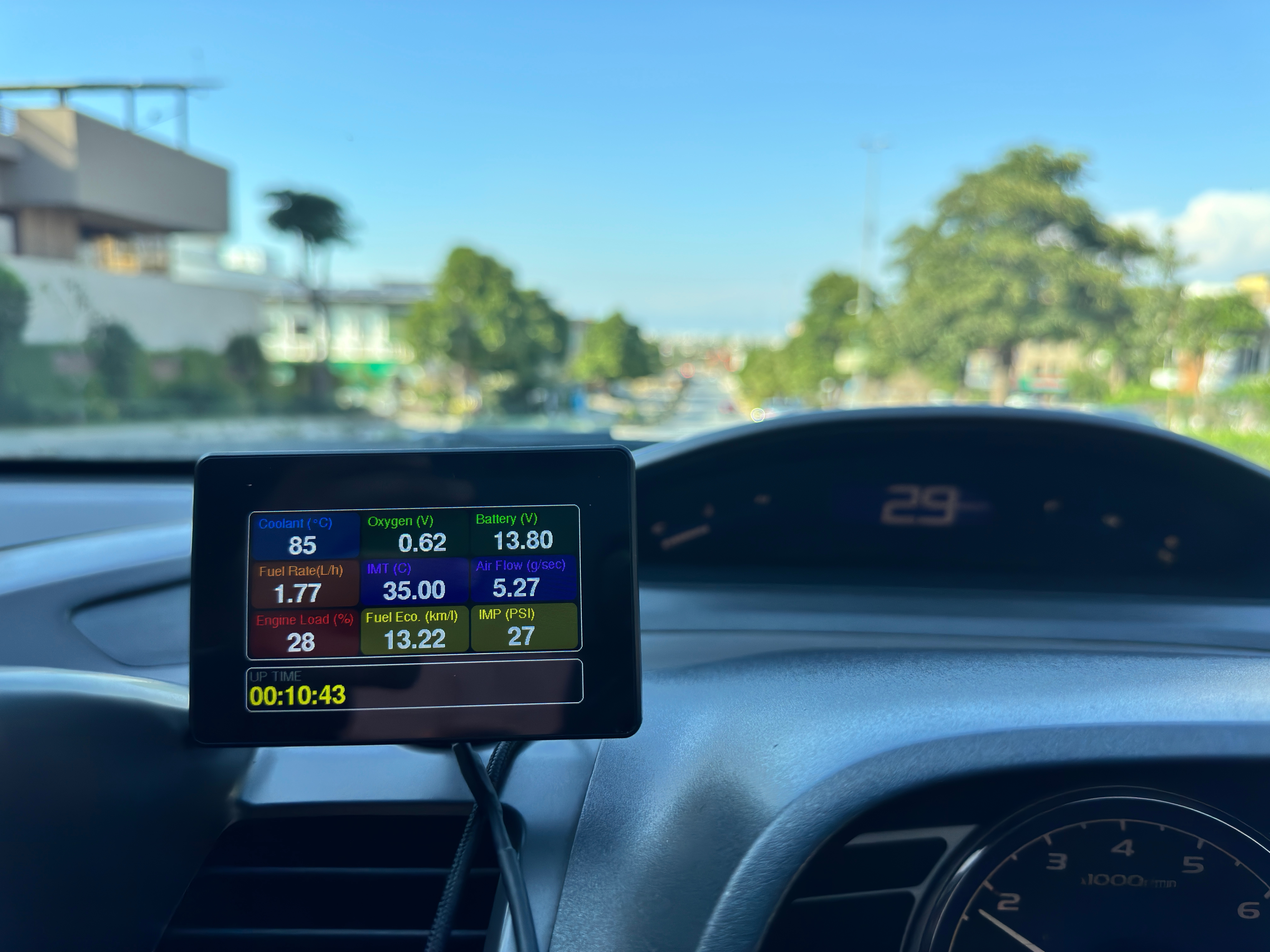 OBD2-Sensor-Dashboard