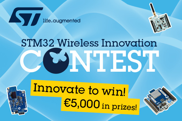 Update: STM32 Wireless Innovation Design Contest 2024